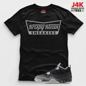 Jordan 4 Retro “Fear” Sneaker Match Tee –Krispy Klean